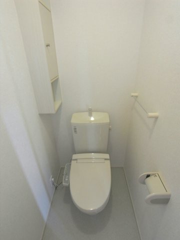 熊本市北区龍田１丁目のアパートのトイレ|トイレもきれいです