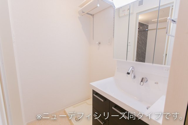 熊本市北区飛田２丁目のアパートの洗面所|洗面所です
