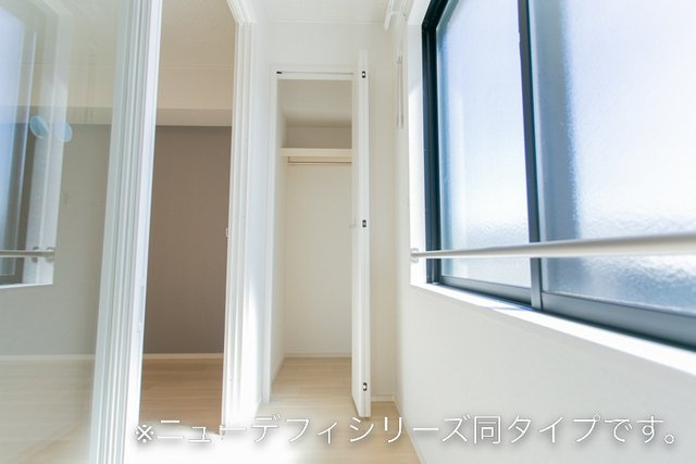 熊本市北区飛田２丁目のアパートの収納|たっぷりとした収納スペースです