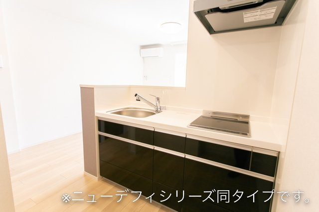 熊本市北区飛田２丁目のアパートのキッチン|キッチンでお料理をお楽しみください