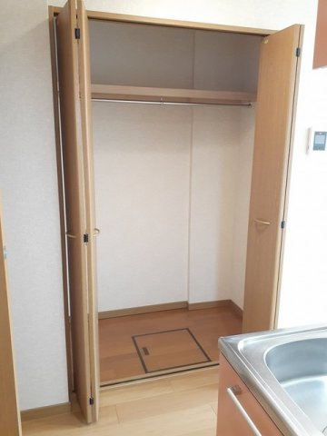 熊本市北区八景水谷１丁目のアパートの収納|収納があります
