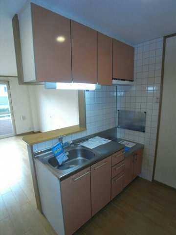 熊本市北区八景水谷１丁目のアパートのキッチン|キッチンです
