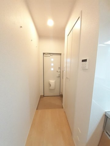 熊本市北区兎谷１丁目のアパートの玄関|落ち着いた玄関です