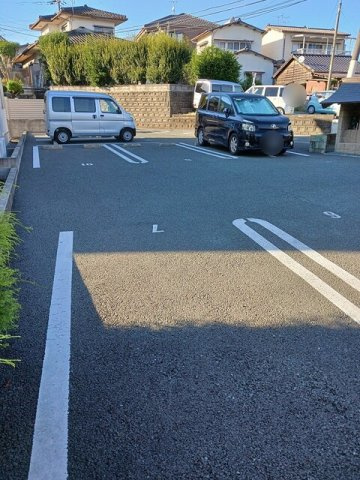 熊本市北区龍田１丁目のアパートの駐車場|駐車場完備です