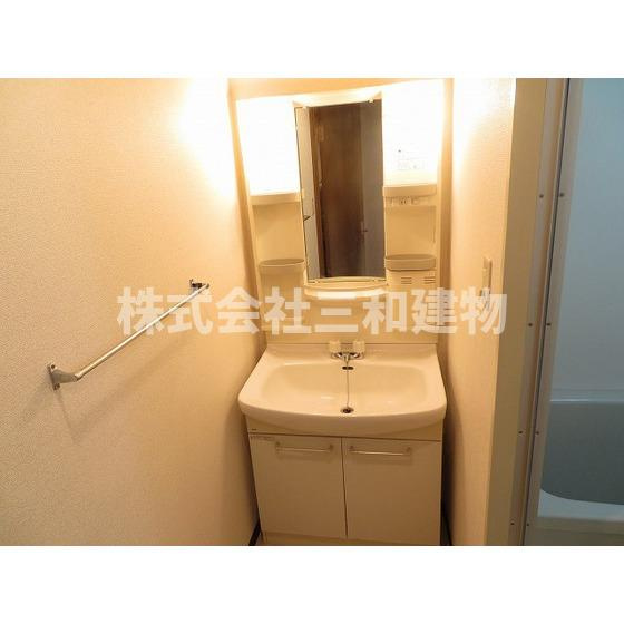 モノリス・ワンの洗面所|独立洗面台