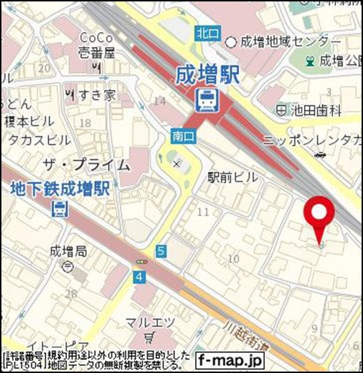 Ｌ’ｉｄｅａｌ成増　Ⅱの地図
