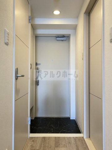 ハイムかずやの玄関