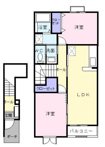 オークヴィレッジⅠの間取り
