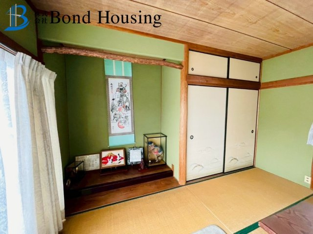南向きで陽当たり良好　魚住町金ケ崎　中古戸建の和室