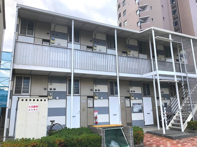 レオパレス住之江の外観|きれいな外観です