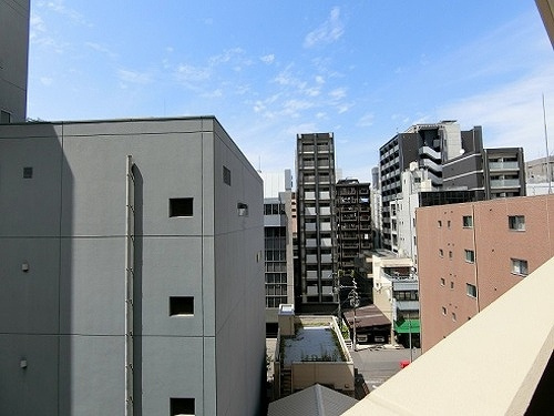 グランドメゾン上町台レジデンスタワーのその他|バルコニーからの眺望　※工事完了後／２０２６年２月の写真