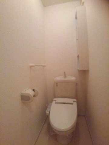 アンジェリーク　ベルＢのトイレ|清潔感のあるトイレです