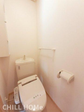 アンジュ・プレッソＣのトイレ|当社、チルホームのHPもご覧ください(^^)/物件情報多数♪