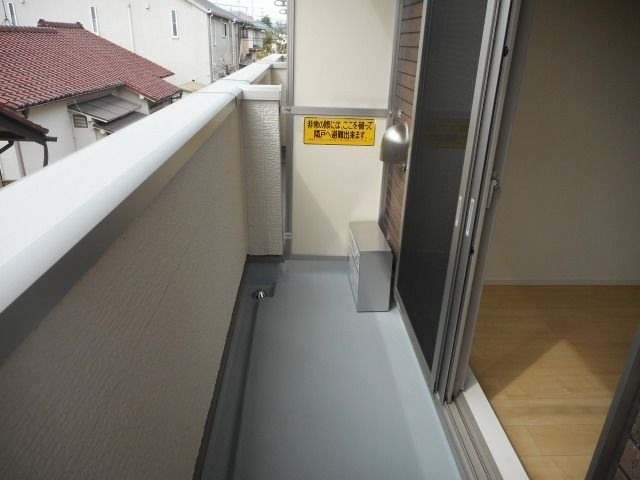 プリムローズ鷹の台のバルコニー