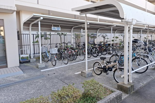 ジュネス楠台の駐輪場|駐輪場