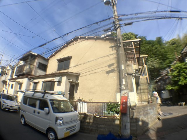 ペディハウス大東市北条7丁目の前面道路含む現地写真