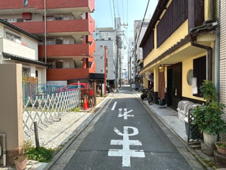 【前面道路含む現地写真】 | 下京区鍵屋町通烏丸西入鍵屋町　建築条件なし