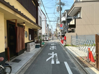 【前面道路含む現地写真】 | 下京区鍵屋町通烏丸西入鍵屋町　建築条件なし