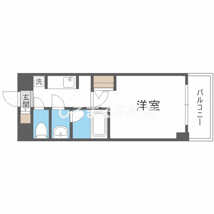 ルクレ新町レジデンスの間取り