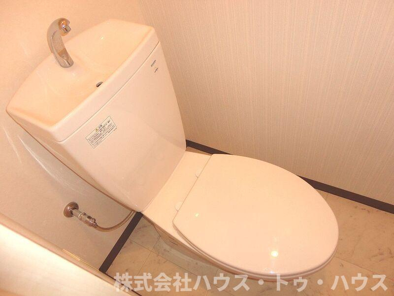 柏８０８タワーのトイレ