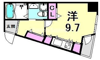 クロス磯上公園の間取り