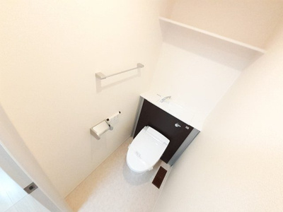 【トイレ】 | ブライトヒルＭⅡ | ゆったりとした空間のトイレです