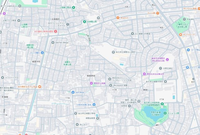 5日(土)6日(日)現地ご見学可能！　枚方市楠葉野田　全2邸の地図