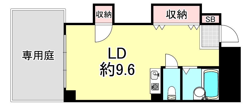 日生住吉コープの間取り