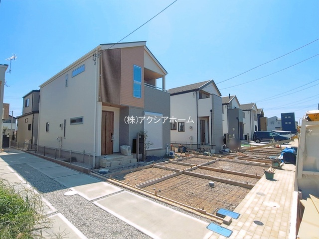 所沢市東狭山ケ丘3丁目・全15棟　新築一戸建　14号棟の外観|現地写真（2026年7月29日撮影）