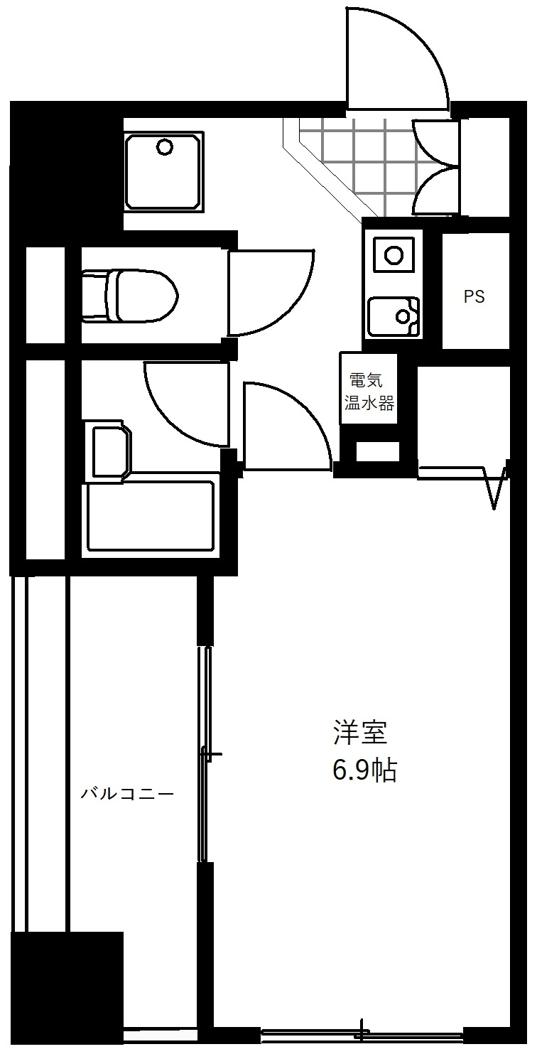 アンセラジオ新越谷の間取り