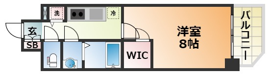 エスプレイス神戸グレースの間取り