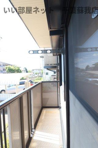 グランパルクのバルコニー|お洗濯にも便利なバルコニー付き