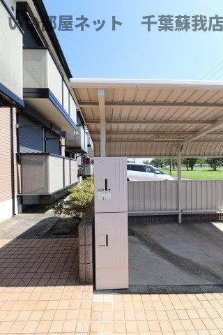 グランパルクのエントランス|宅配ボックスがあると、自分の時間を有効活用できますね！