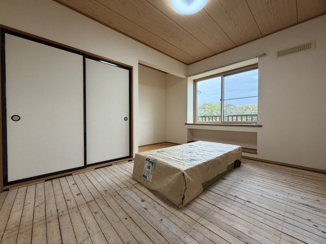 サンハイツミナミＢの和室|和室6帖