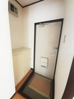 ゆったりとした玄関です