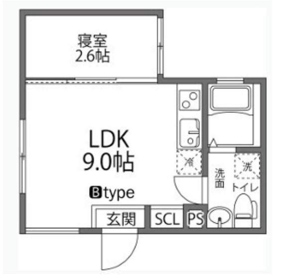 ラヴィージェ赤羽の間取り