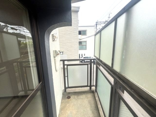 みやマンションのバルコニー