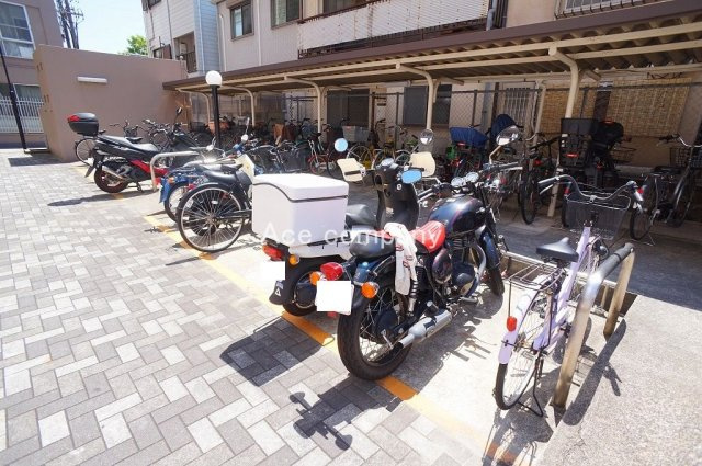 【その他共用部分】 | 長居第2コーポラス | 【バイク置場】