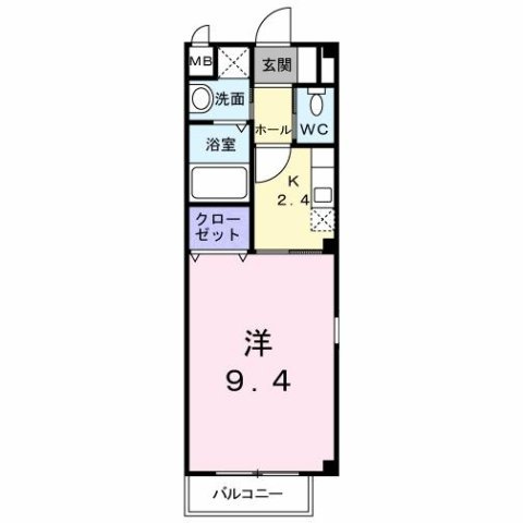 【間取り】 | カレント上吉田ⅠＡ