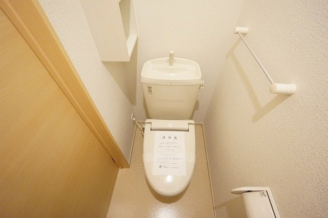 【トイレ】 | リバーサイド　みどりやまＣ | 落ち着いたトイレです