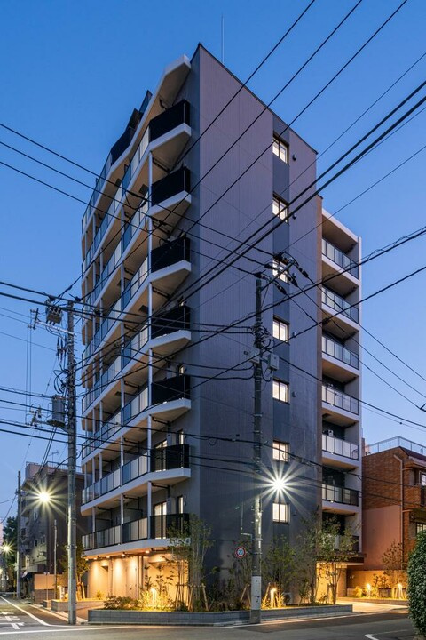 ルジェンテ早稲田の外観|令和５年築・オートロック＆宅配ボックス付きマンション、ルジェンテ早稲田は即日現地案内可能となっておりますので、お気軽にお問い合わせください！