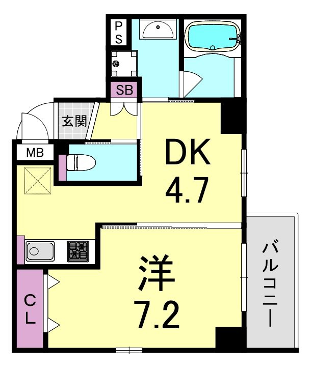 カーサ セレーネの間取り