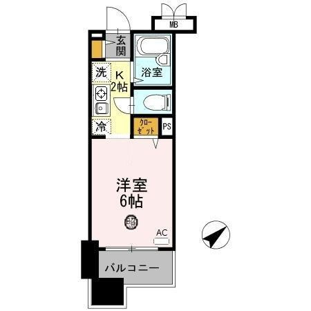 クレール加茂の間取り