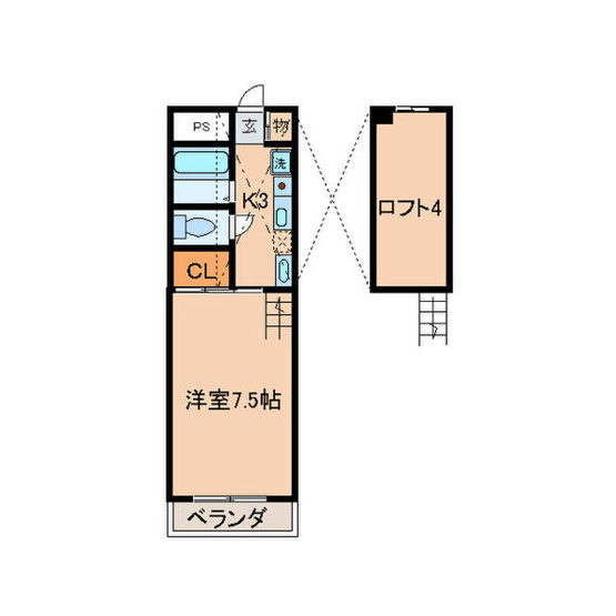 【間取り】 | エスポワール本山