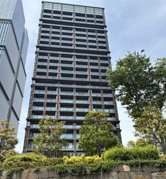 千代田区紀尾井町の賃貸マンションの外観