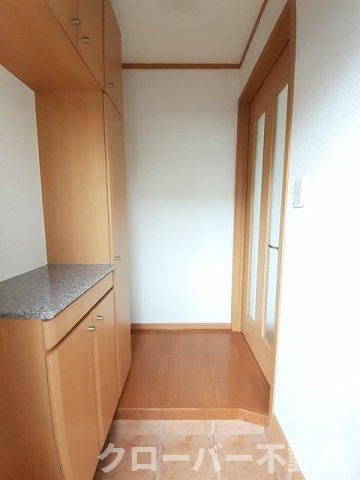 プリムヴェールＡの玄関