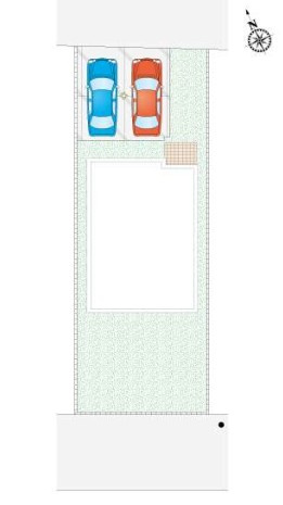 川越市霞ケ関東5丁目　新築戸建の区画図