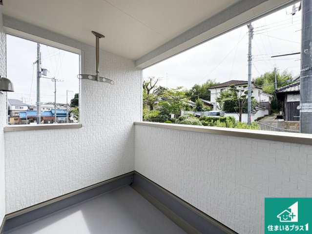 枚方市釈尊寺町　第4期　新築一戸建てのバルコニー|日当たりのよいバルコニー！お部屋が開放的に！