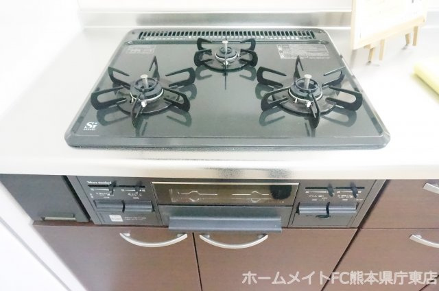 熊本市中央区新大江１丁目の賃貸マンションのキッチン|写真は類似の物件写真となります。