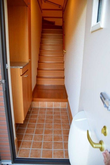 コーポみどりＡの玄関